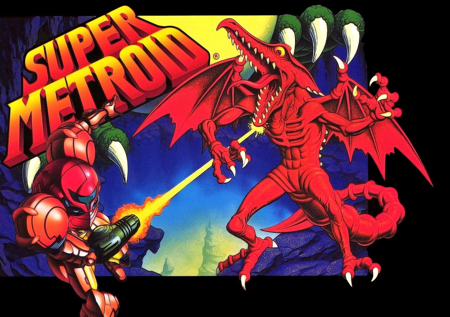 Artwork of Super Metroid