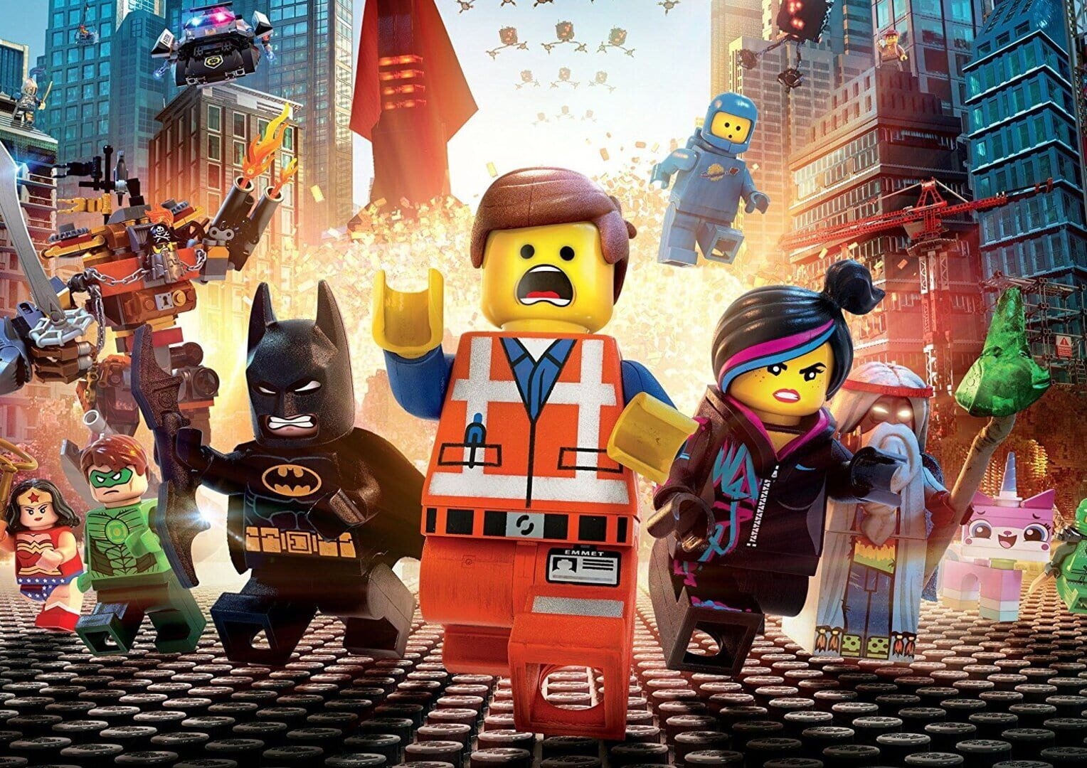 Artwork of The LEGO Movie Videogame