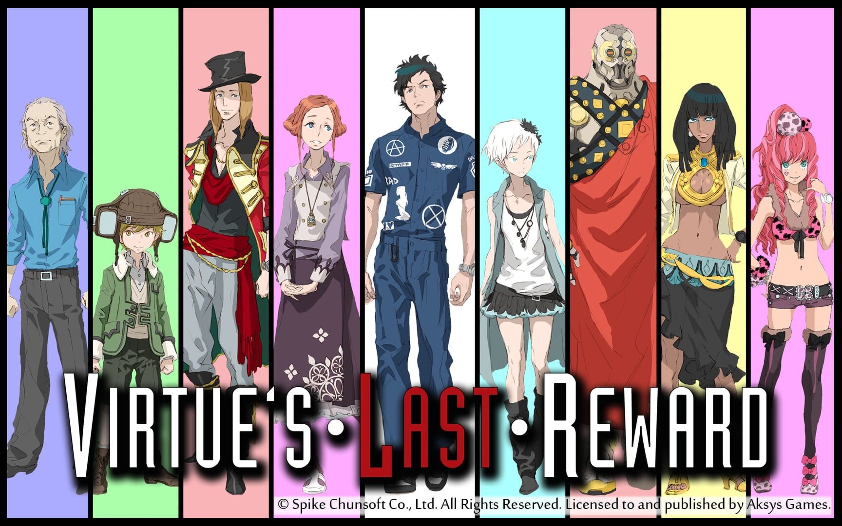 Artwork of Zero Escape: Virtue's Last Reward