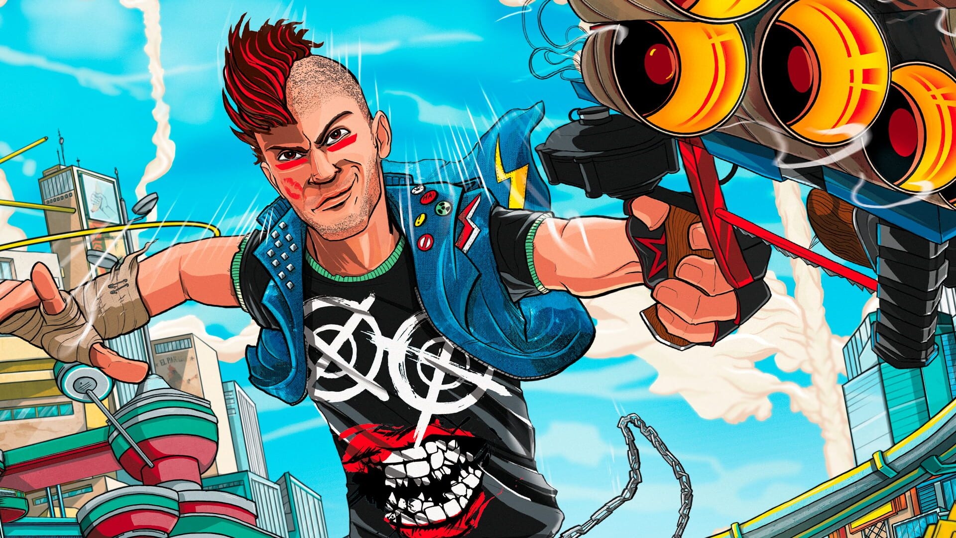 Artwork of Sunset Overdrive
