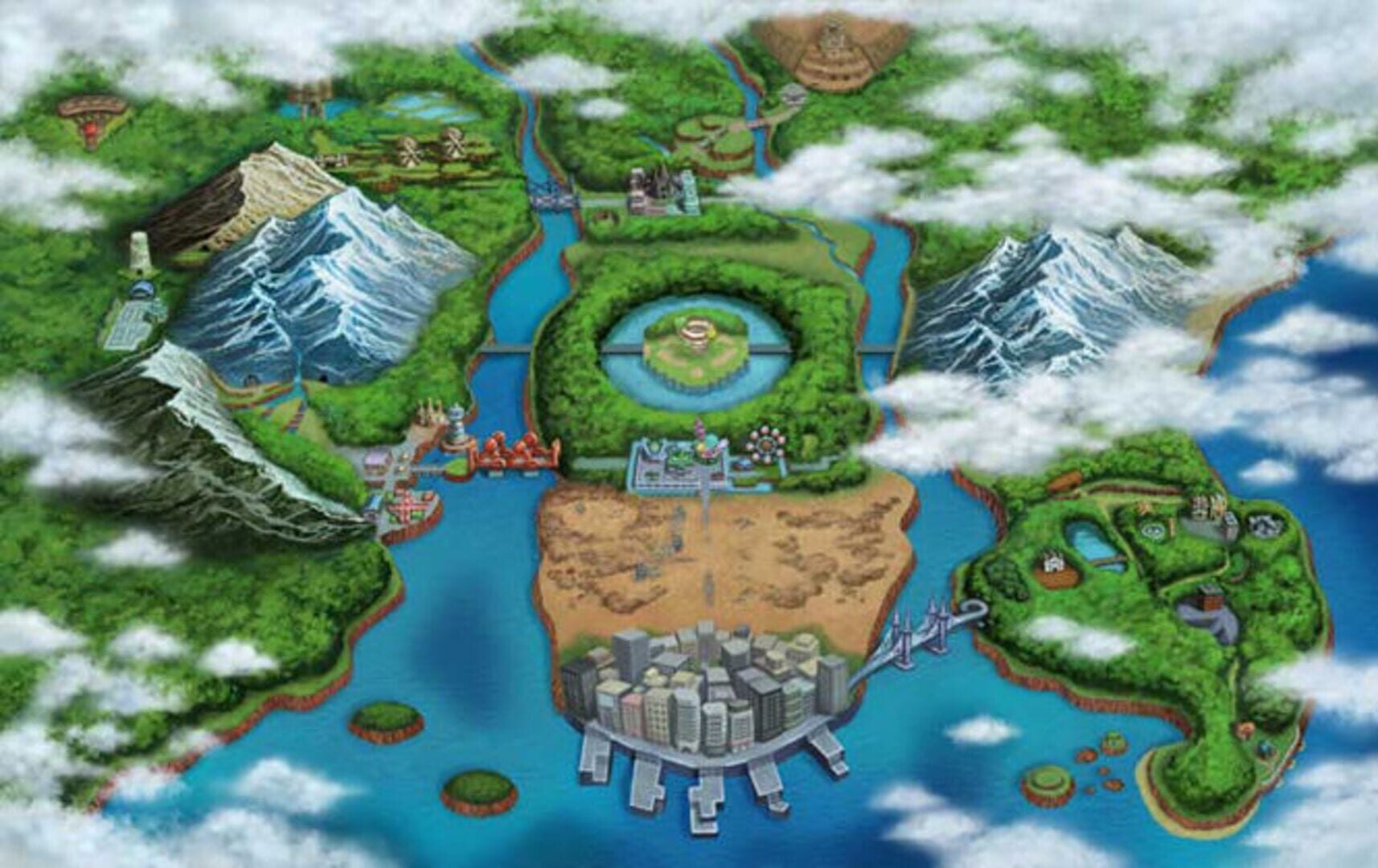 Artwork of Pokémon White Version