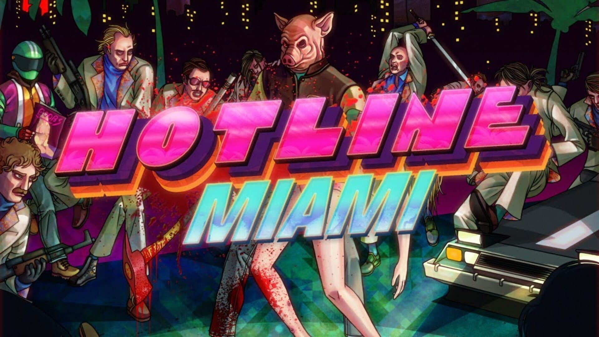 Artwork of Hotline Miami