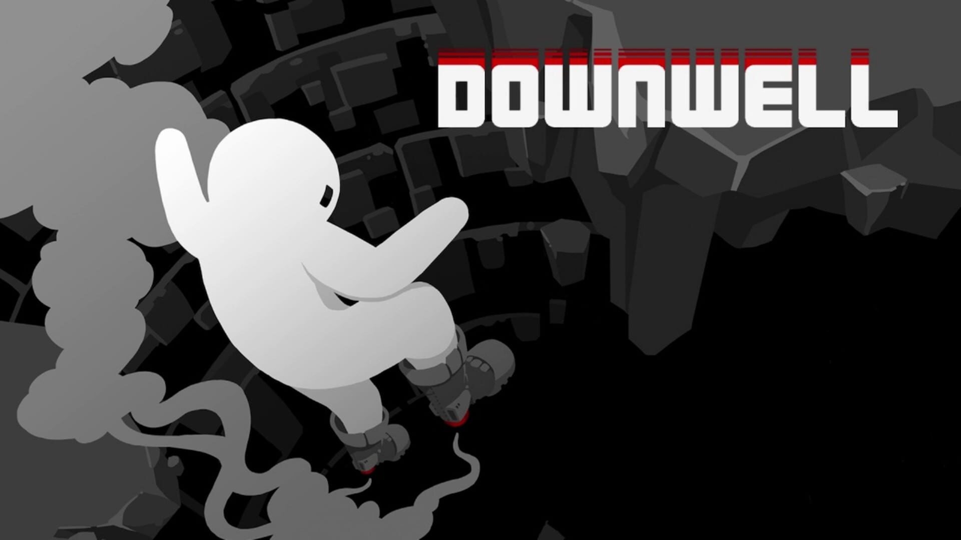 Artwork of Downwell