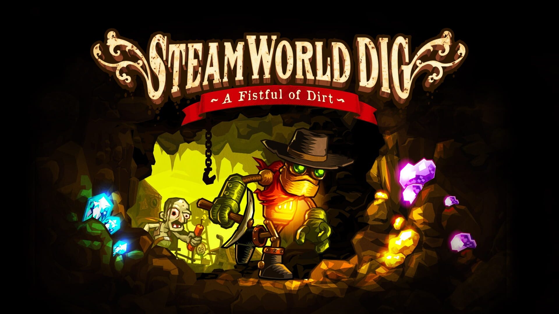 Artwork of SteamWorld Dig