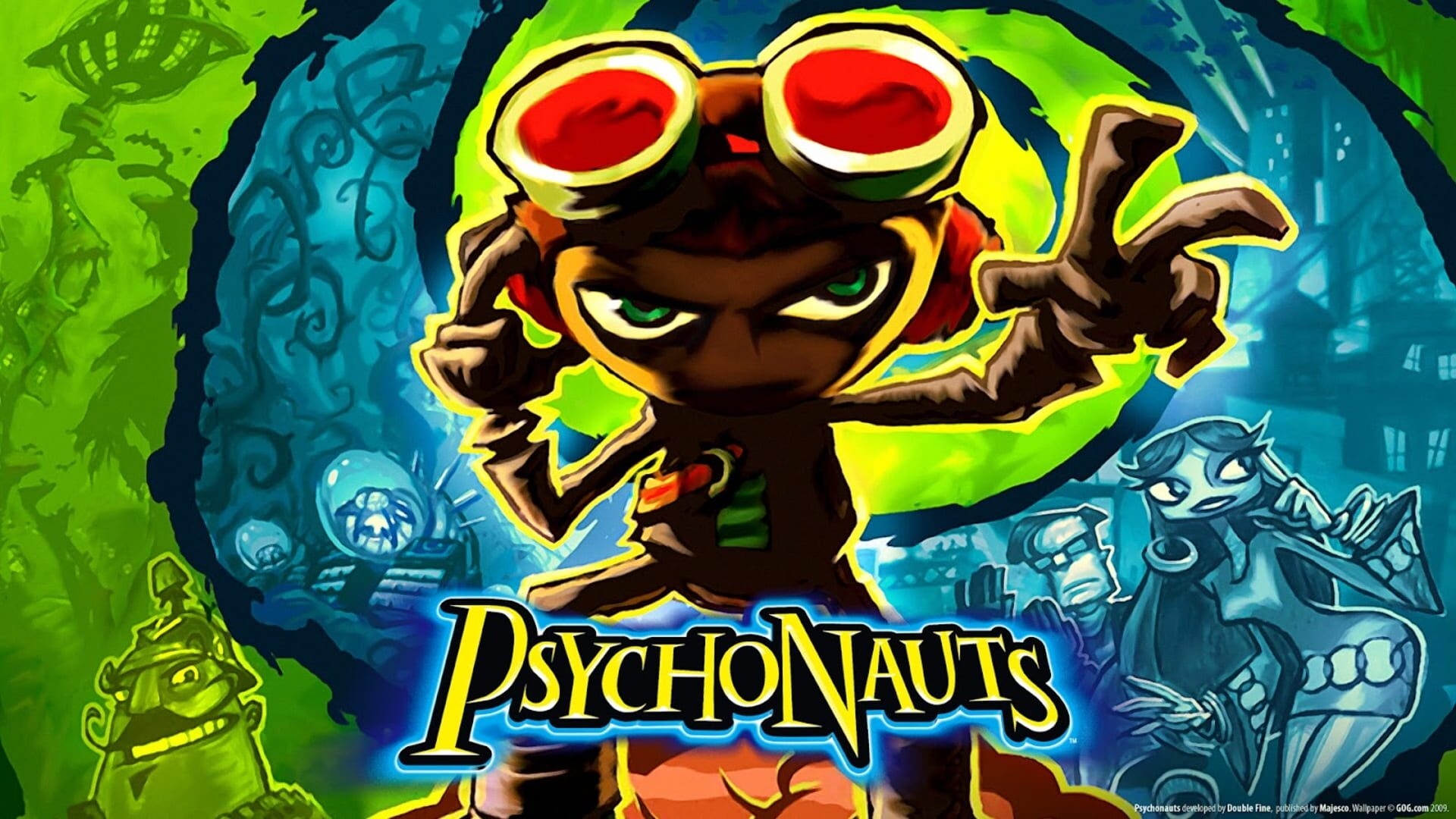 Artwork of Psychonauts