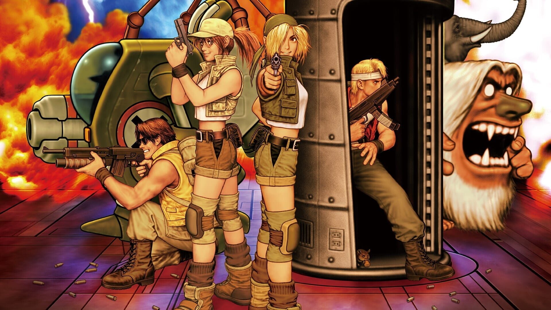 Artwork of Metal Slug 3