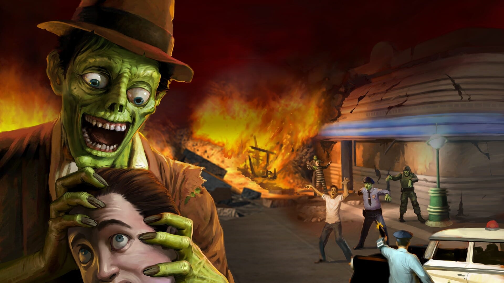 Artwork of Stubbs the Zombie in Rebel Without a Pulse