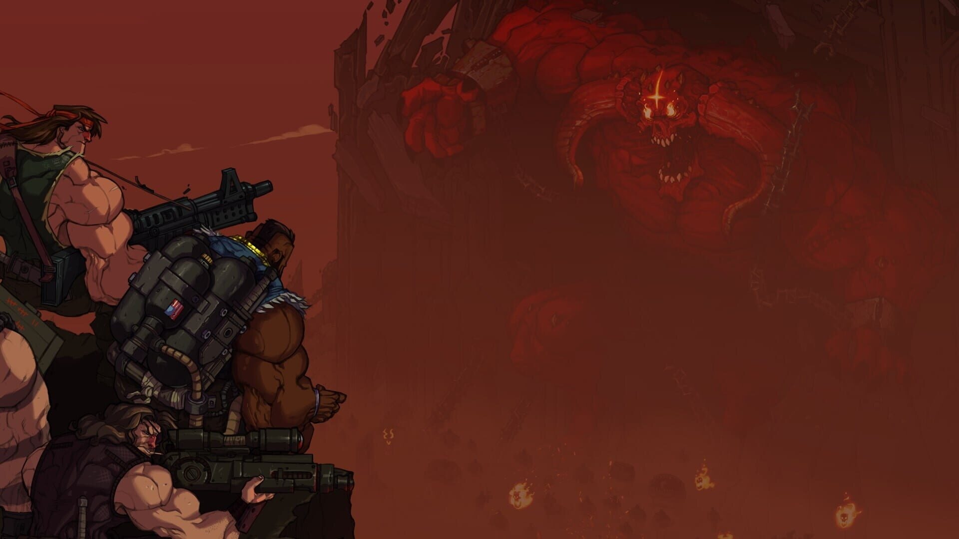 Artwork of Broforce