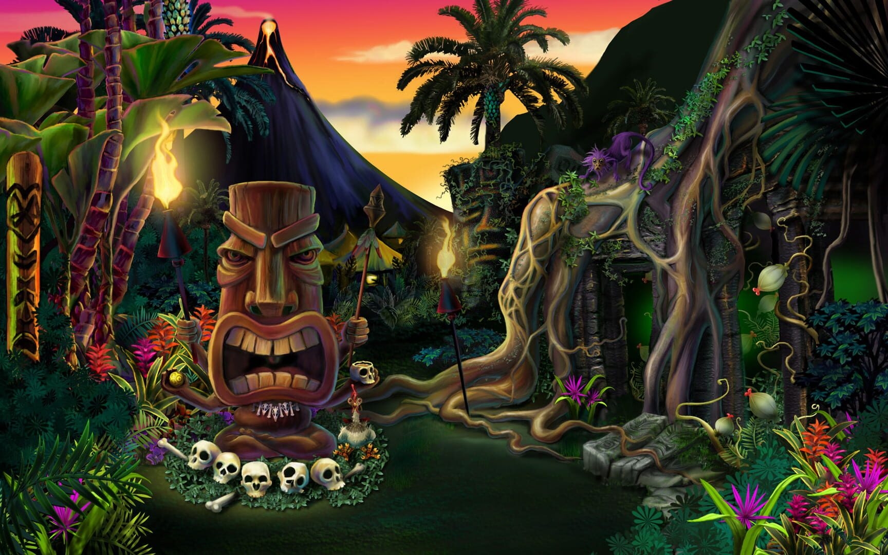 Artwork of Zuma's Revenge!