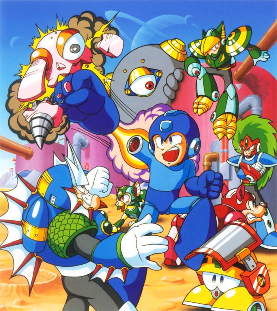 Artwork of Mega Man V