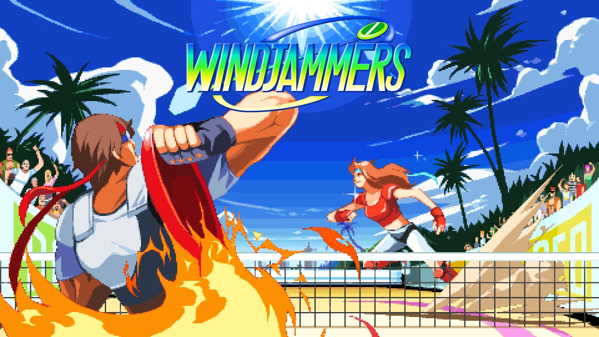 Artwork of Windjammers