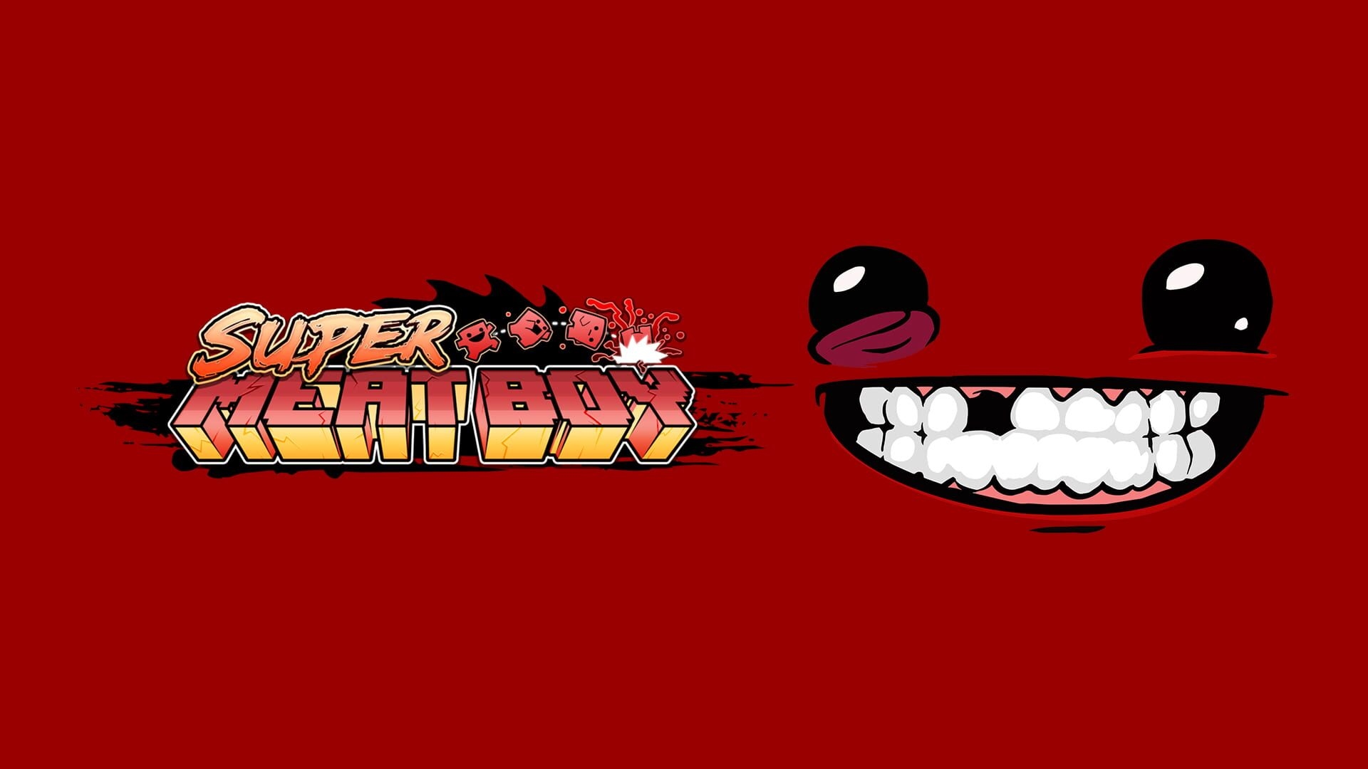 Artwork of Super Meat Boy
