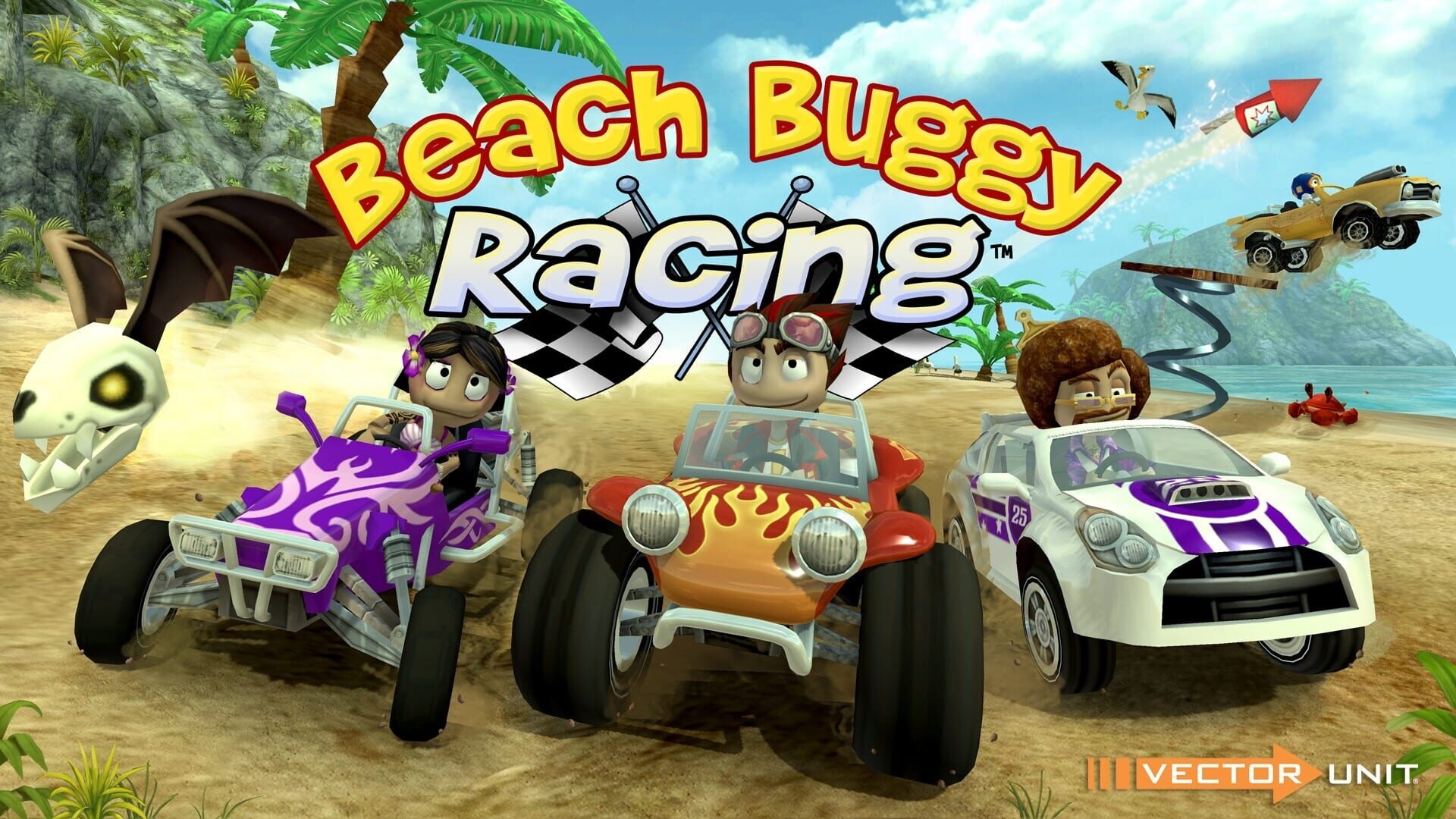 Artwork of Beach Buggy Racing