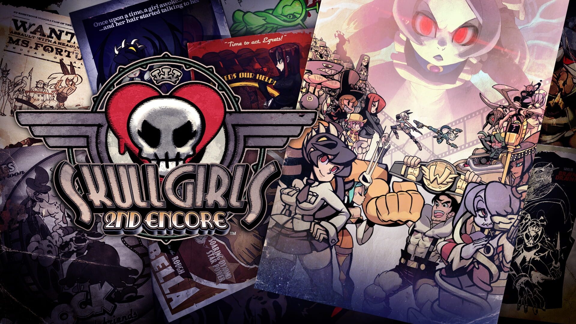 Artwork of Skullgirls: 2nd Encore