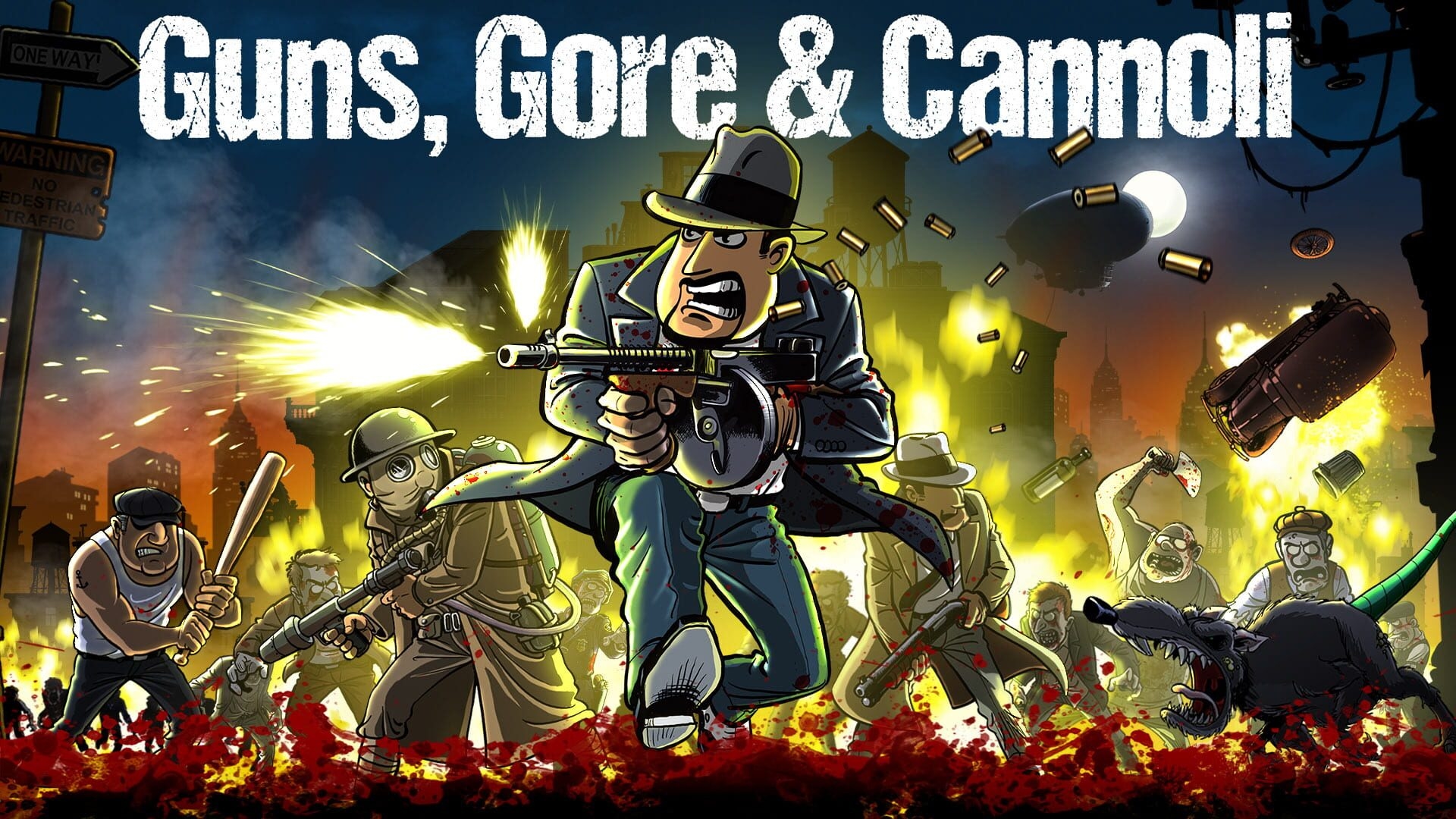 Artwork of Guns, Gore & Cannoli