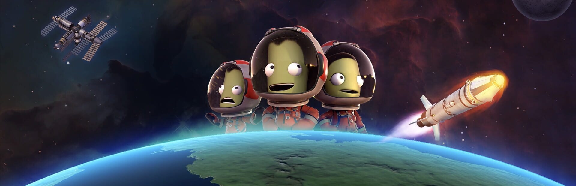 Artwork of Kerbal Space Program