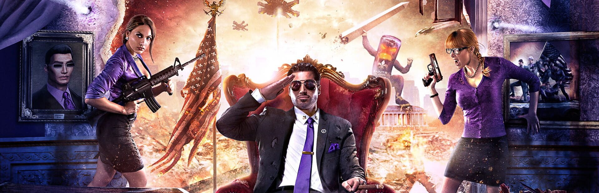 Artwork of Saints Row IV