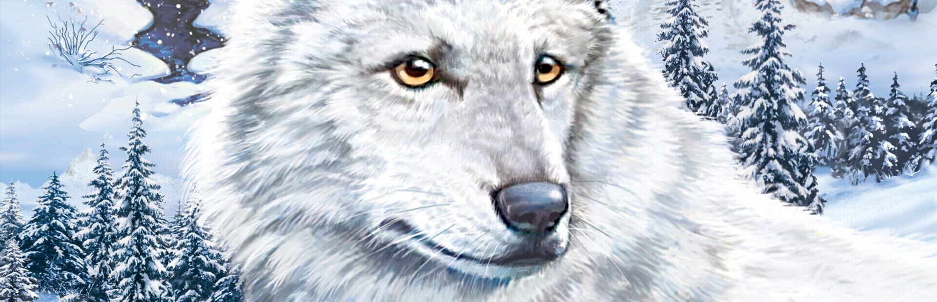 Artwork of Nancy Drew: The White Wolf of Icicle Creek