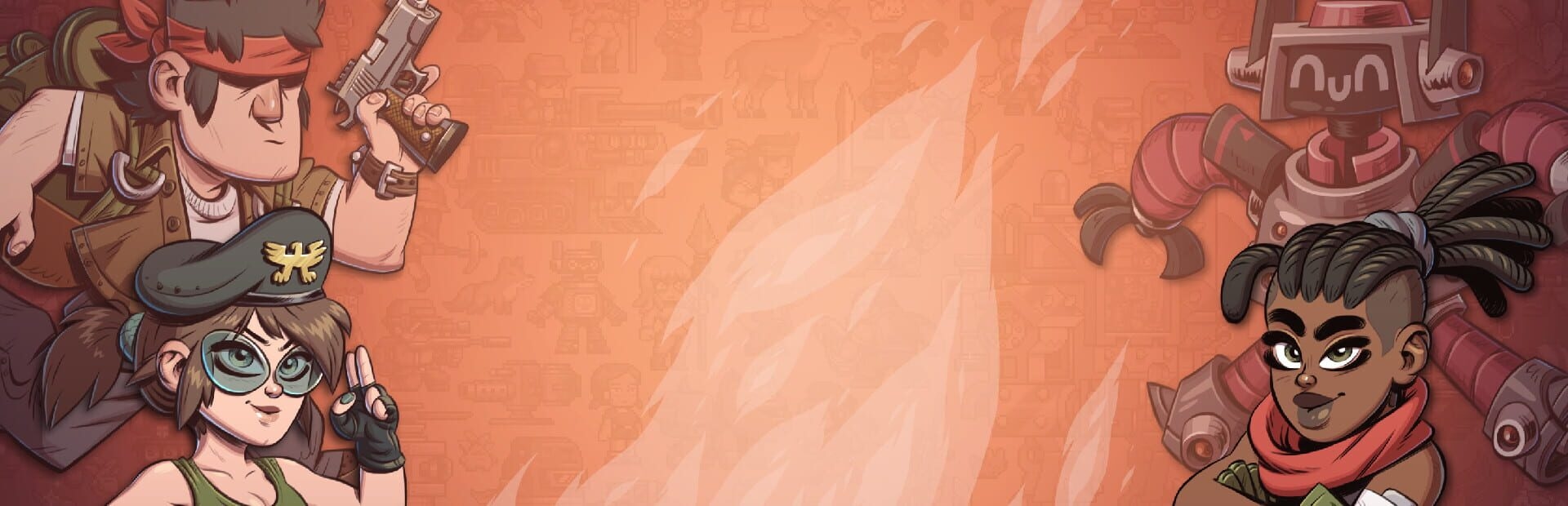 Artwork of Mercenary Kings