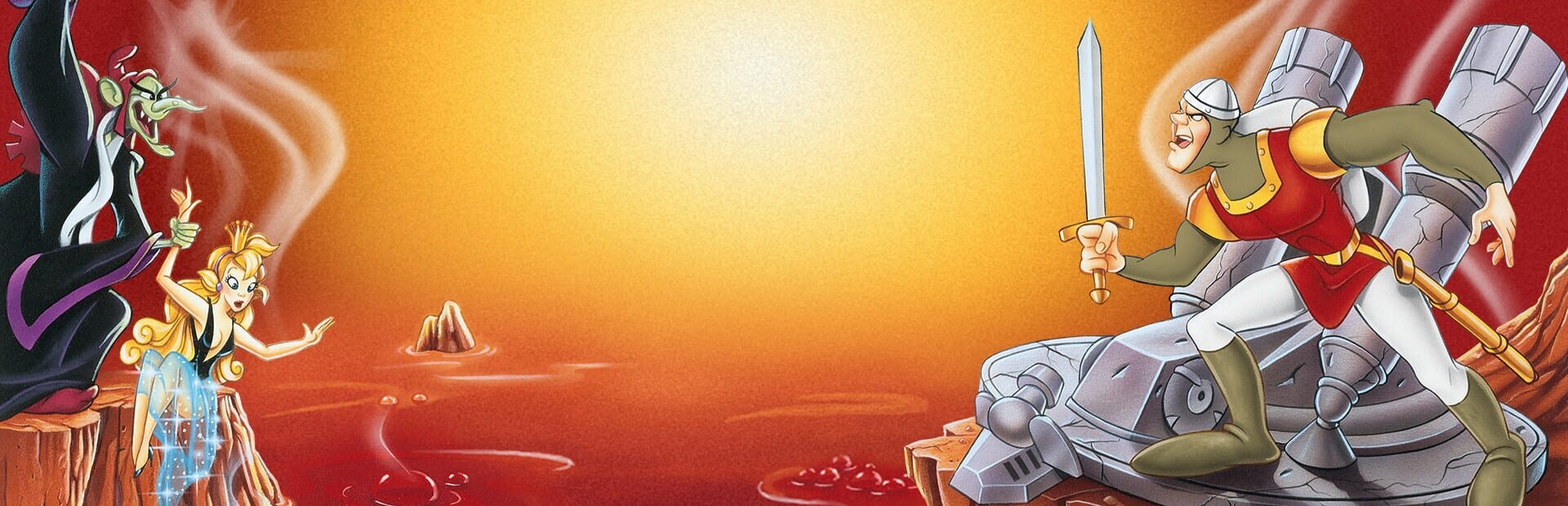 Artwork of Dragon's Lair II: Time Warp