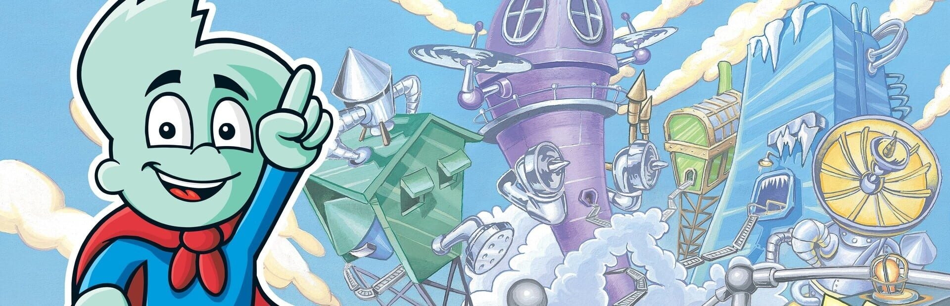 Artwork of Pajama Sam 2: Thunder and Lightning Aren't so Frightening
