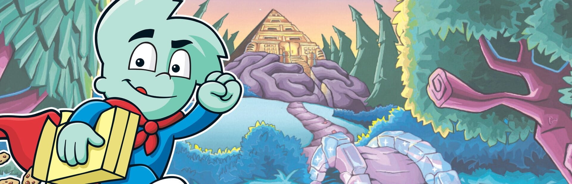 Artwork of Pajama Sam 3: You Are What You Eat From Your Head to Your Feet