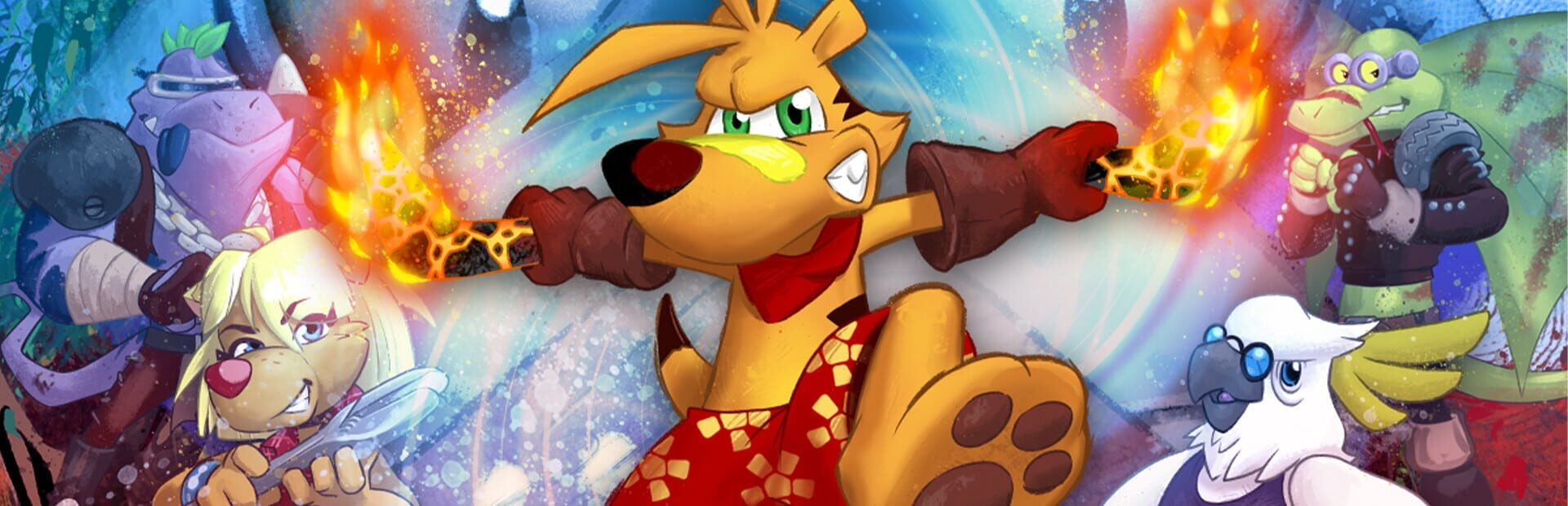 Artwork of Ty the Tasmanian Tiger