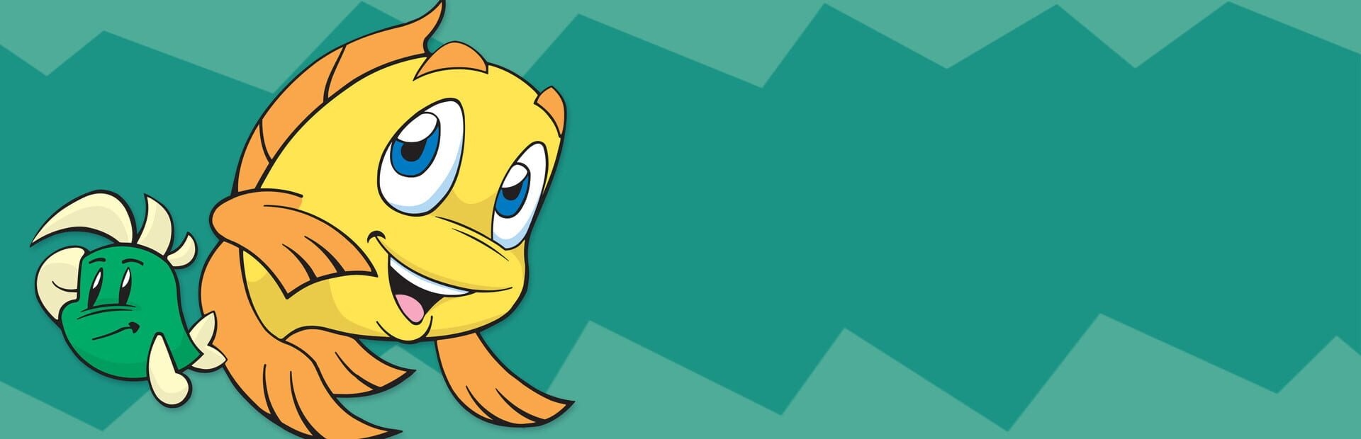 Artwork of Freddi Fish and Luther's Maze Madness