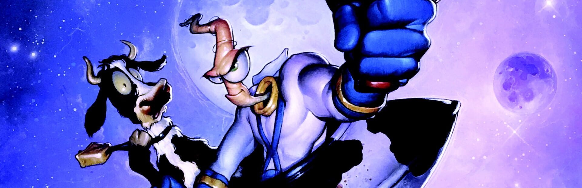Artwork of Earthworm Jim 2