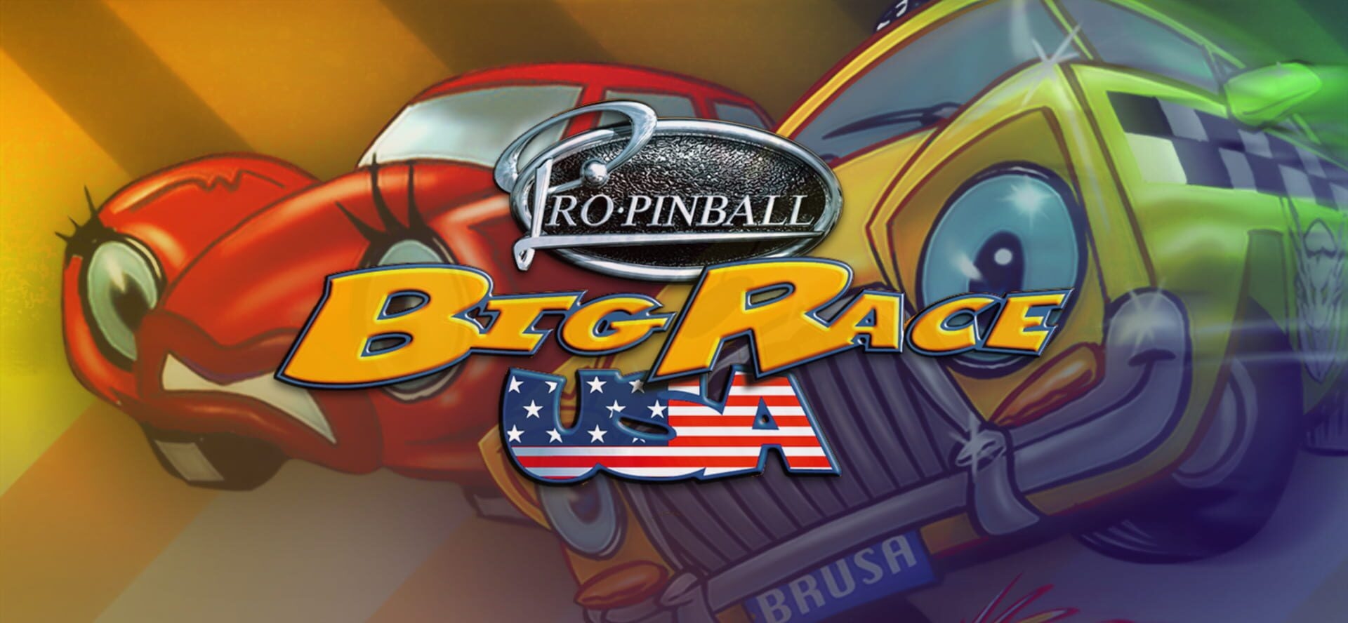 Artwork of Pro Pinball: Big Race USA