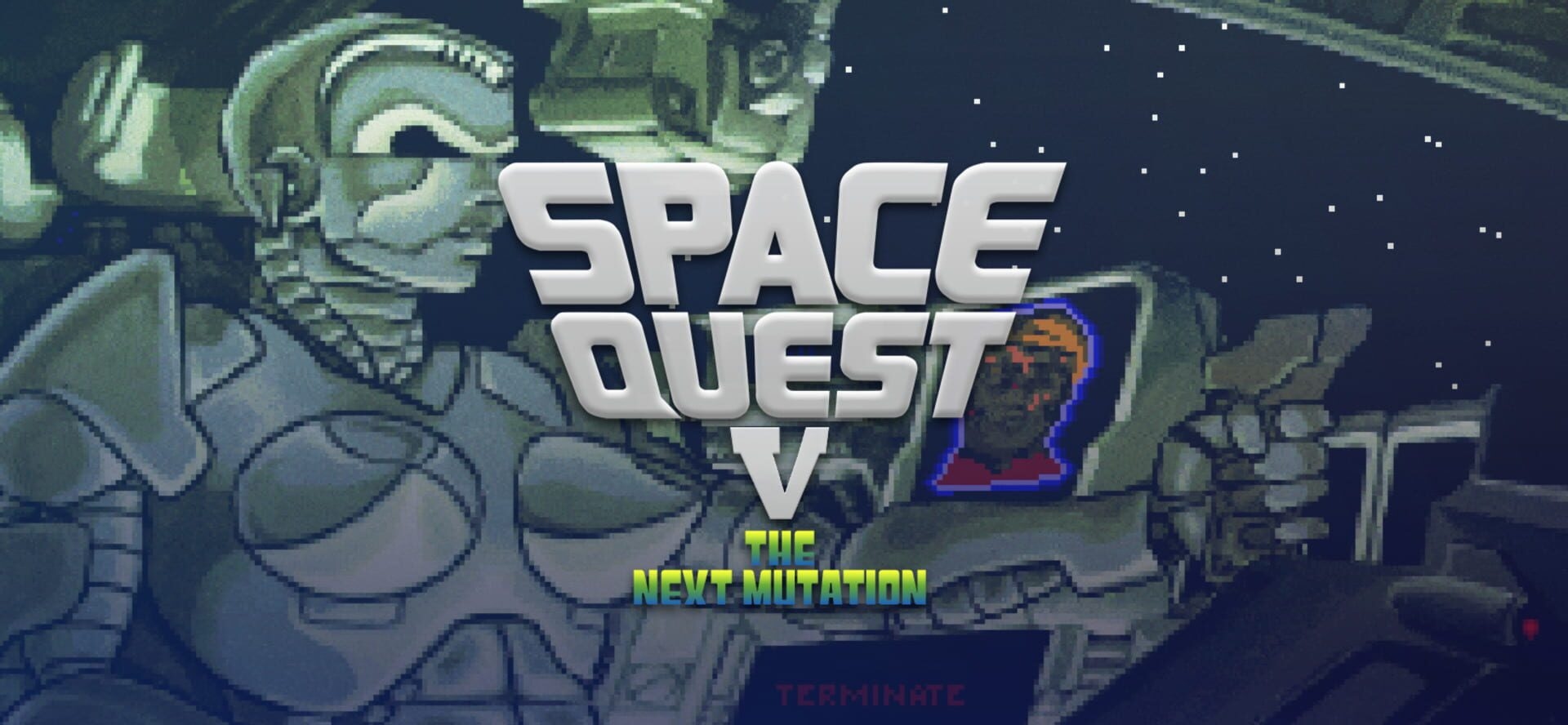 Artwork of Space Quest V: The Next Mutation