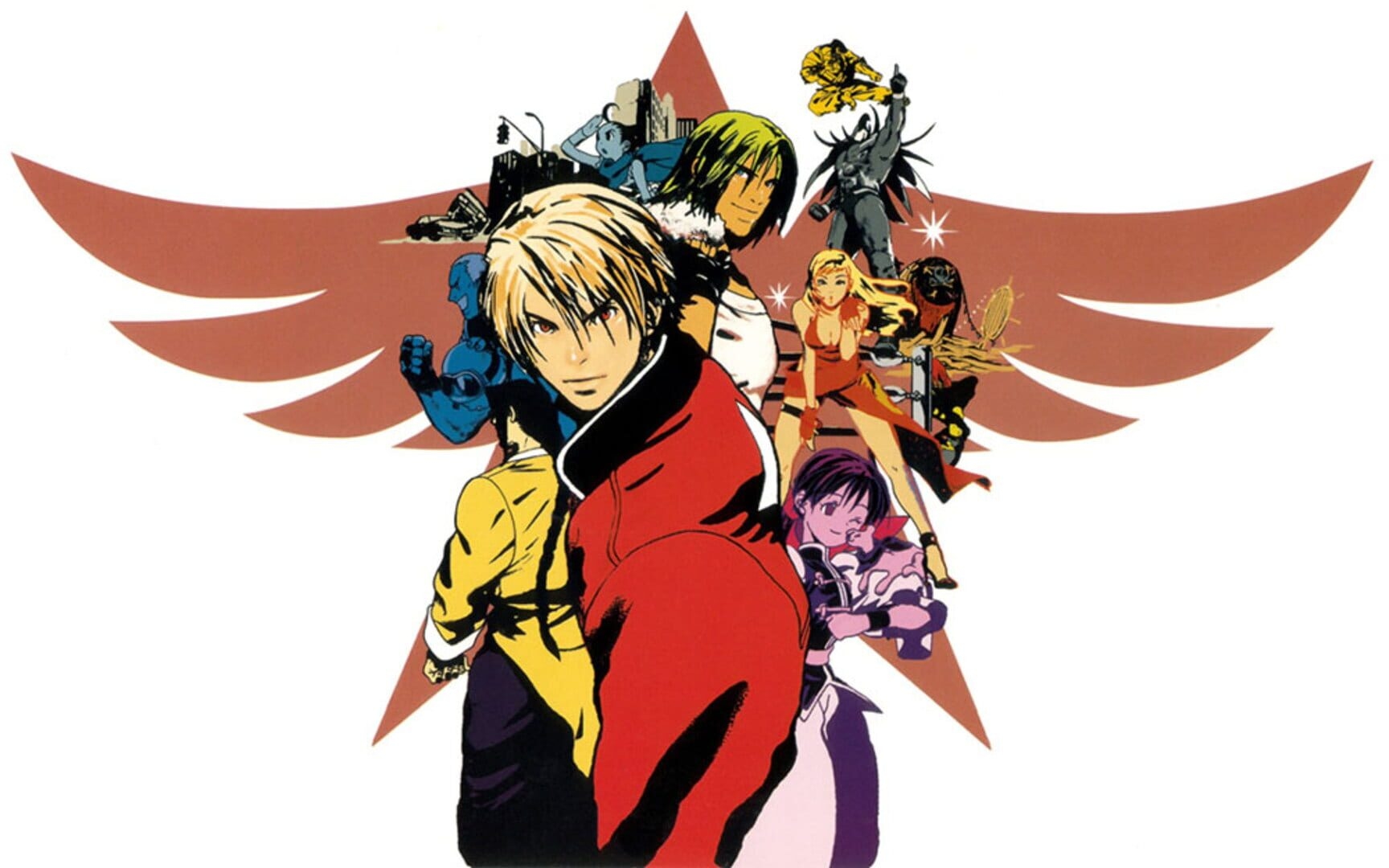 Artwork of Garou: Mark of the Wolves