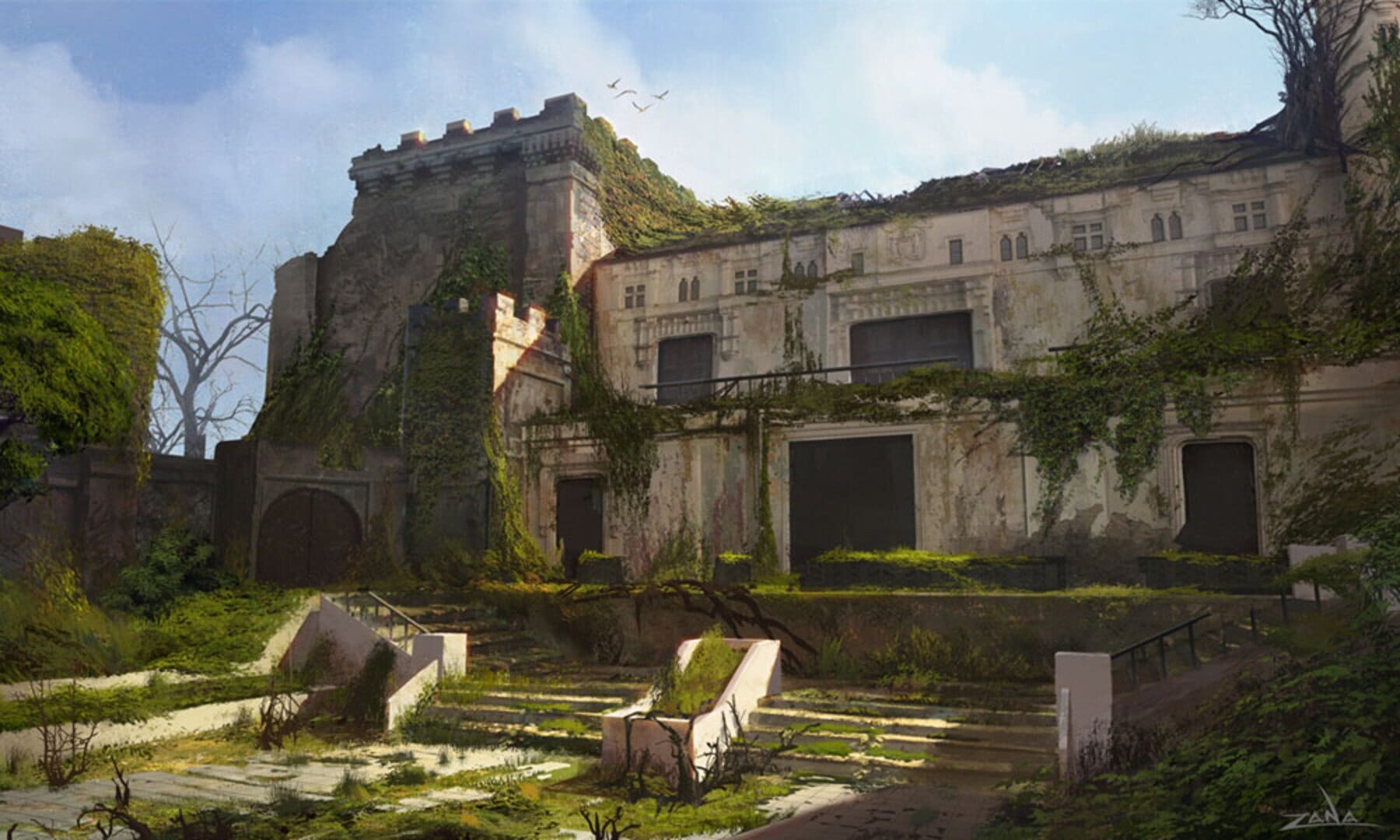 Artwork of Uncharted 3: Drake's Deception
