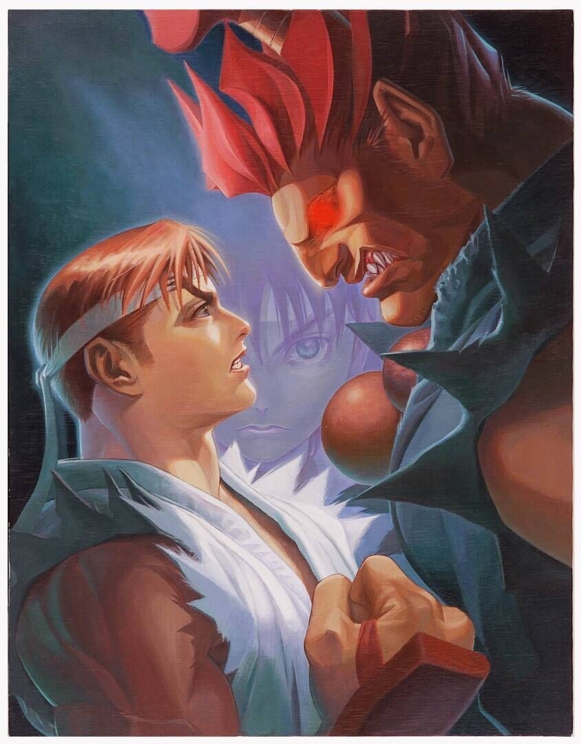 Artwork of Street Fighter Alpha Anthology
