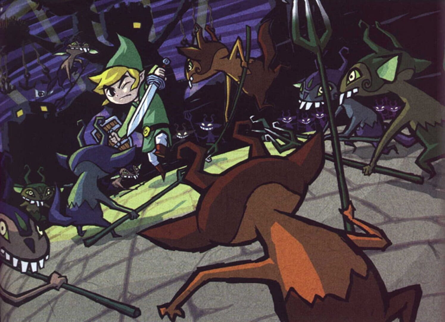 Artwork of The Legend of Zelda: The Wind Waker