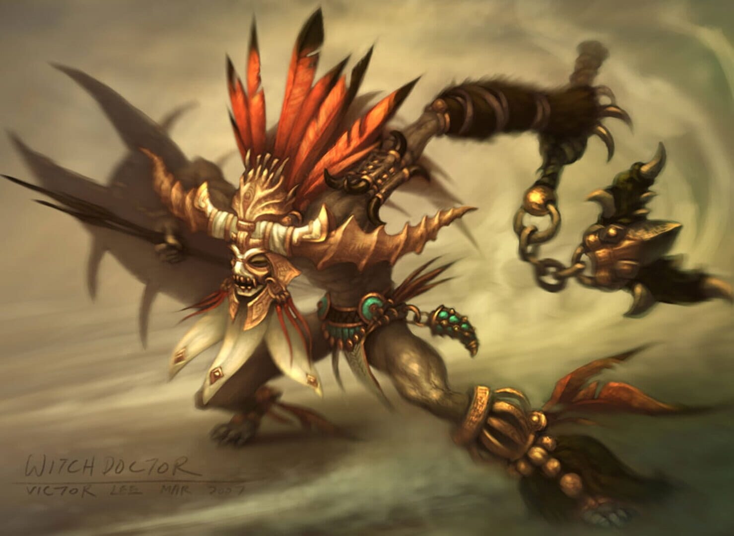 Artwork of Diablo III