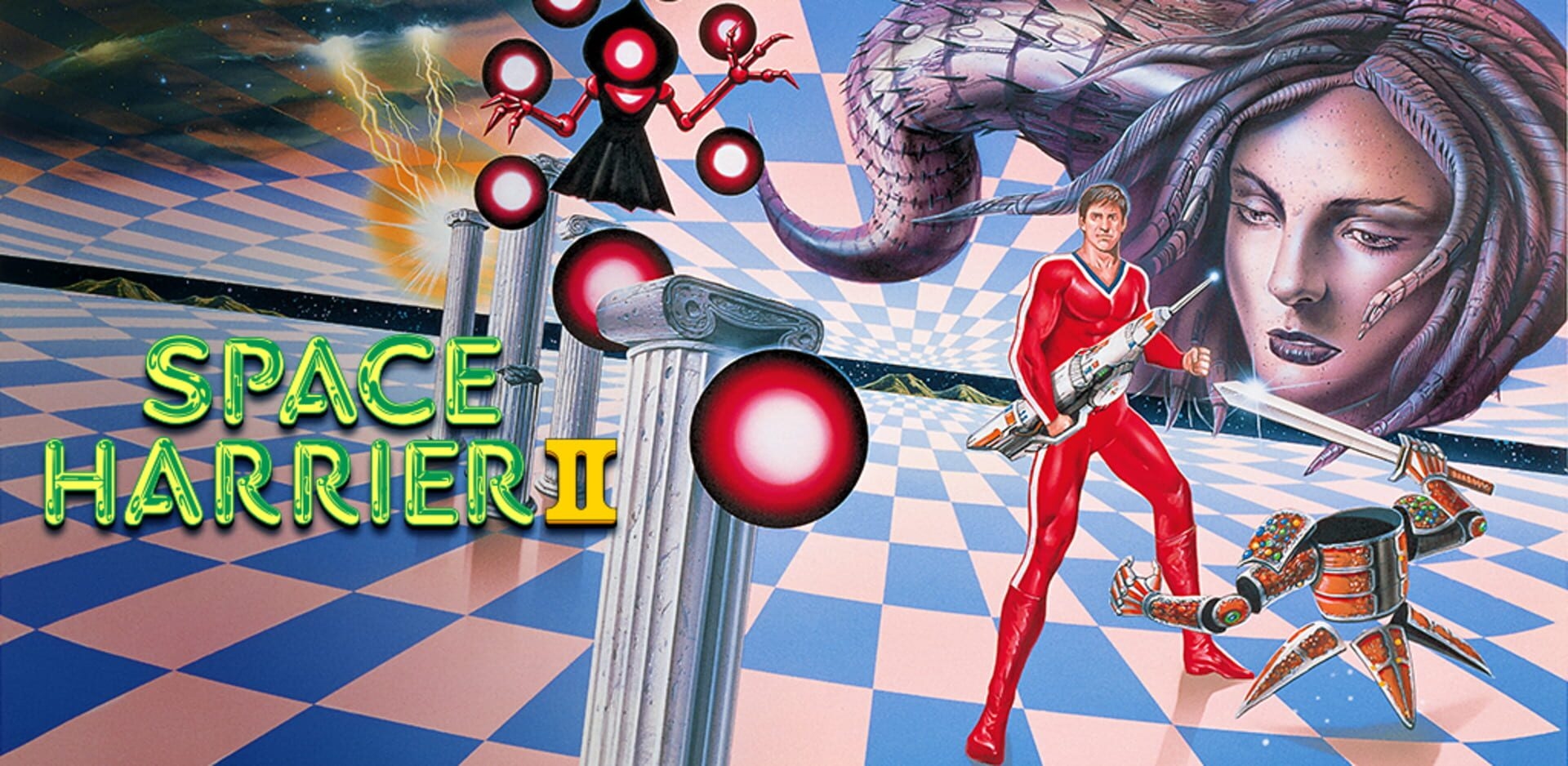 Artwork of Space Harrier II