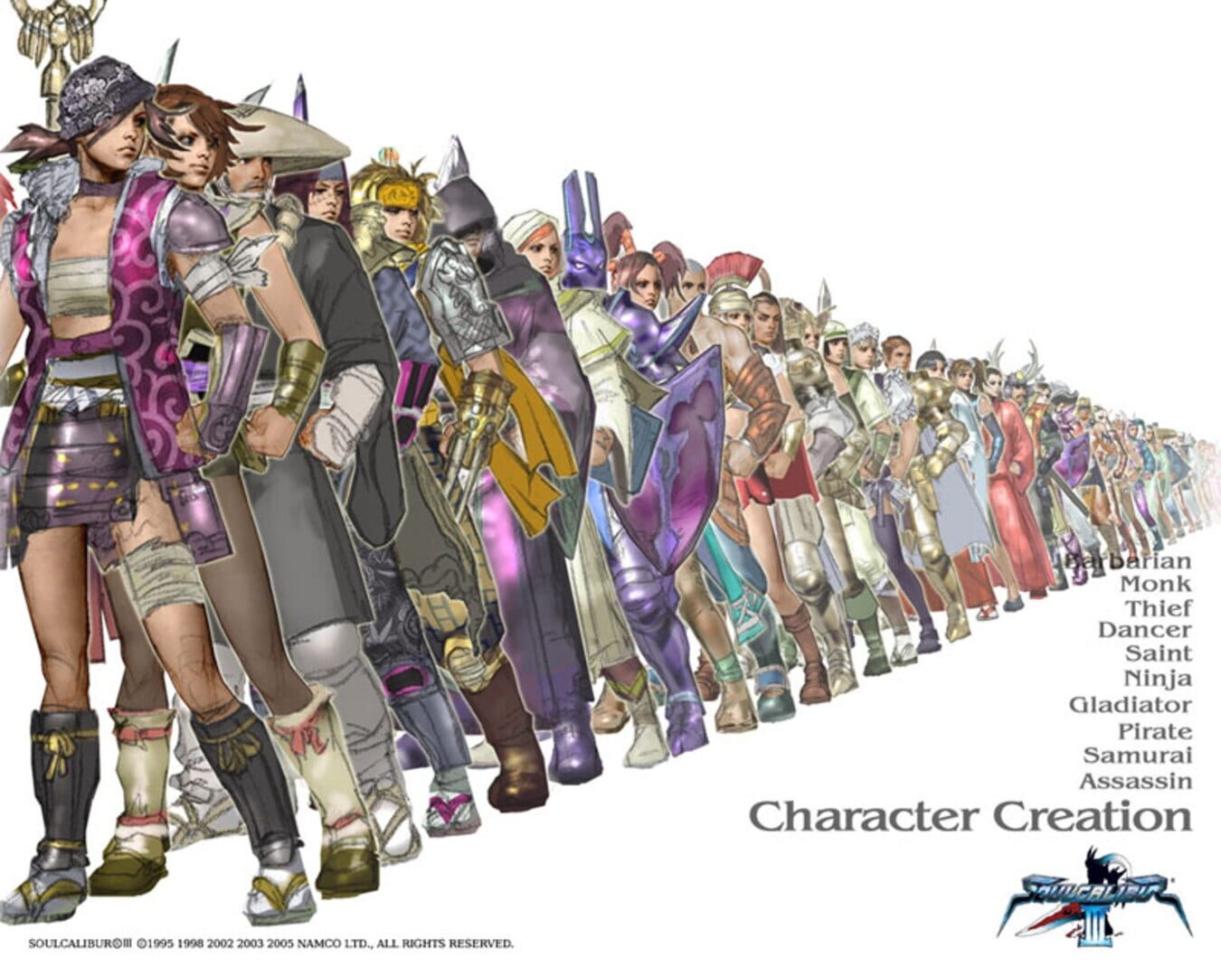 Artwork of SoulCalibur III