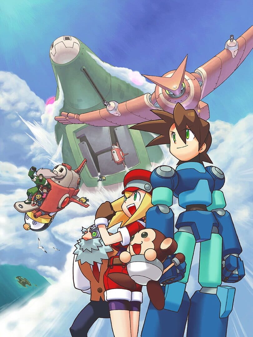 Artwork of Mega Man Legends