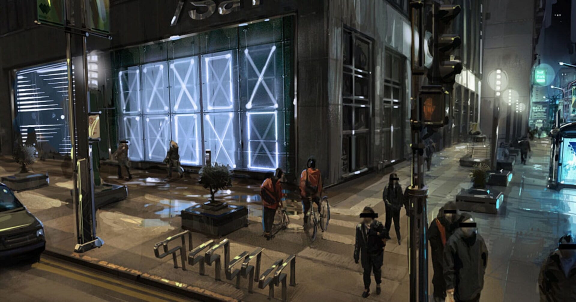 Artwork of Watch Dogs