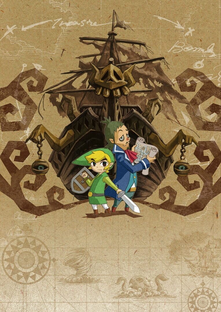 Artwork of The Legend of Zelda: Phantom Hourglass
