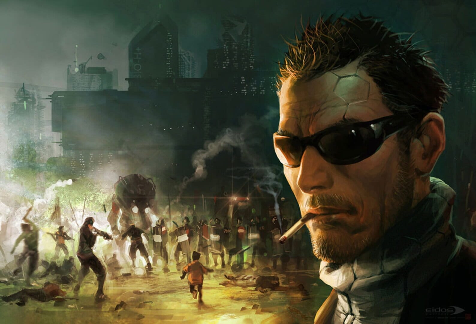 Artwork of Deus Ex: Human Revolution