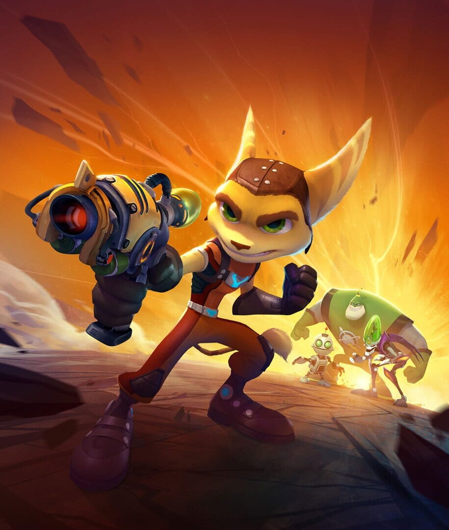 Artwork of Ratchet & Clank: All 4 One