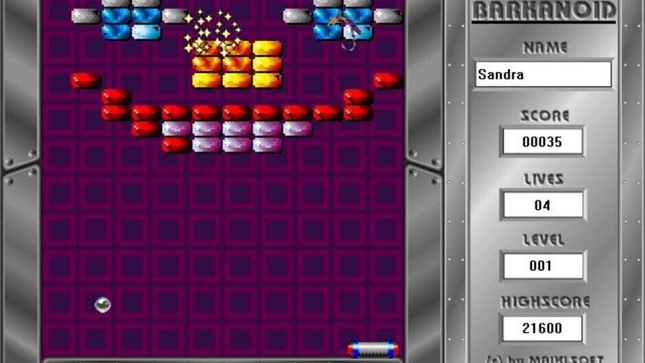 Screenshot Barkanoid