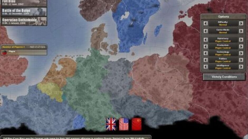Screenshot Hearts of Iron III