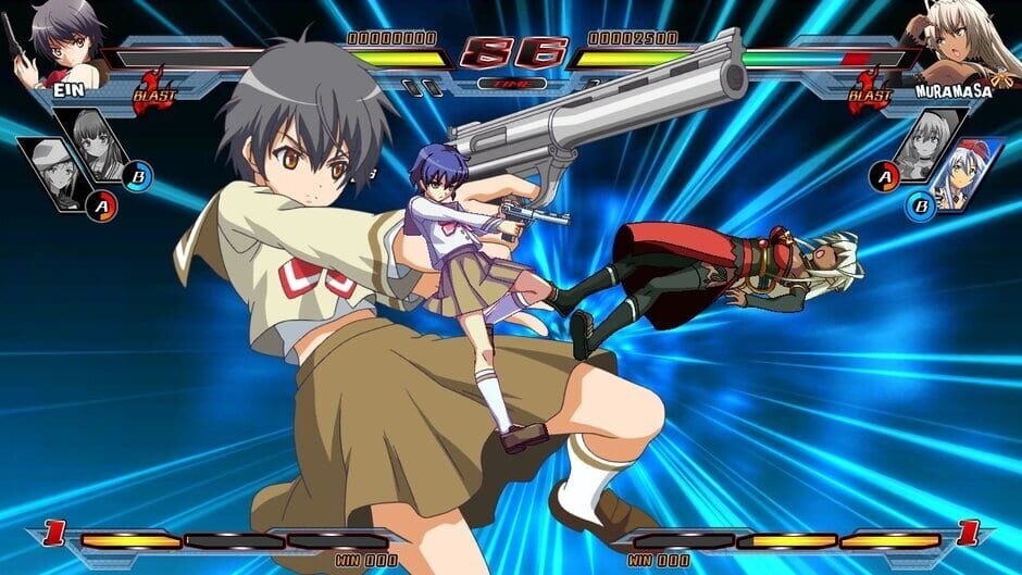 Screenshot Nitroplus Blasterz: Heroines Infinite Duel