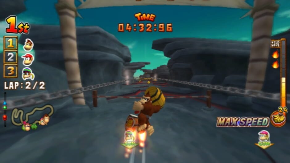 Screenshot Donkey Kong Barrel Blast