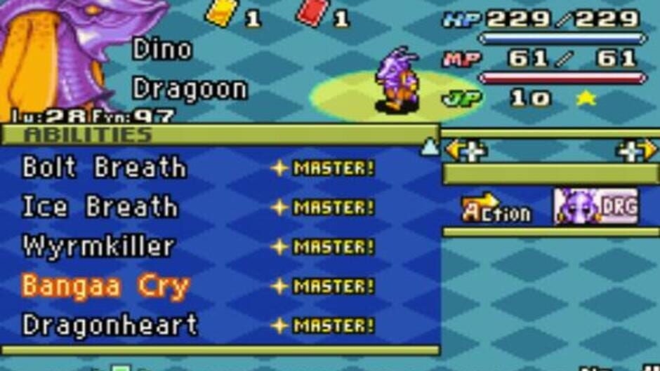 Screenshot Final Fantasy Tactics Advance