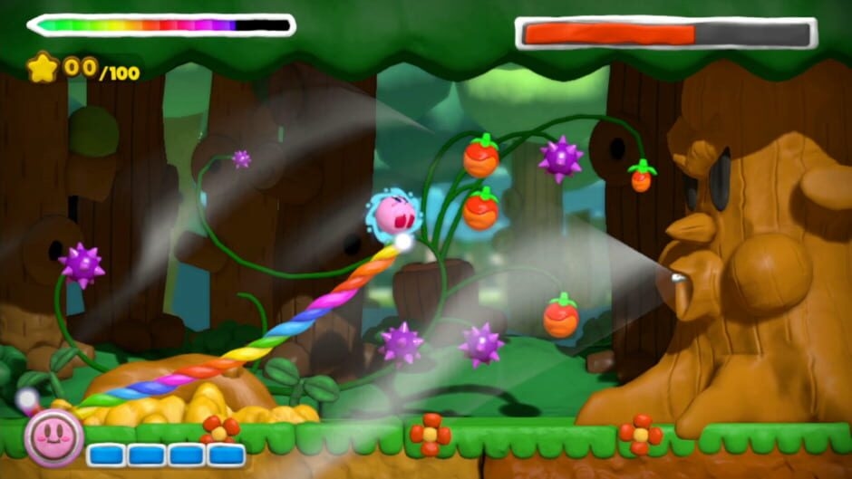 Screenshot Kirby and the Rainbow Curse