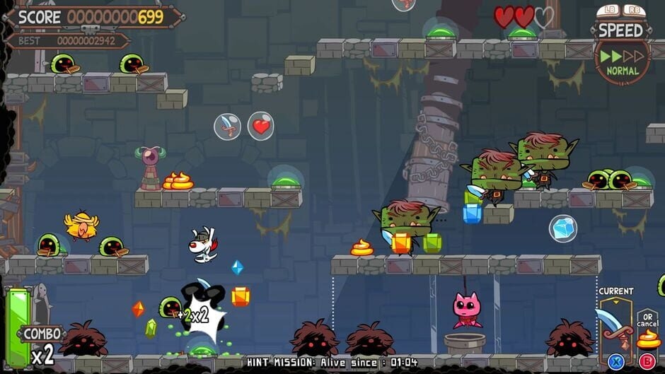 Screenshot Poöf vs. The Cursed Kitty